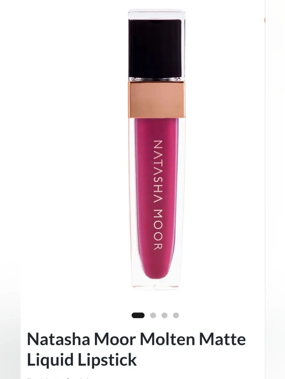 Natasha Couture Molten Matte Liquid Lipstick — Fuchsia Pink